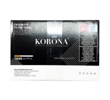 Гильзы для табака "KORONA" (Корона) Slim 6.5/15мм (1000)